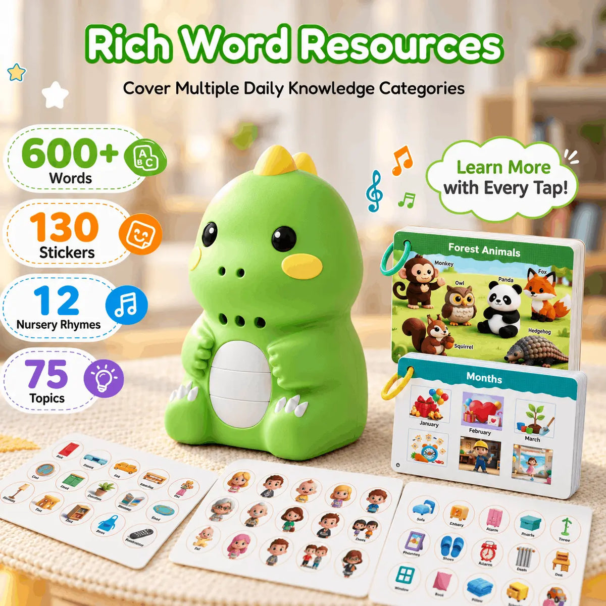 Vocalyes™ phonetic Therapy Dino